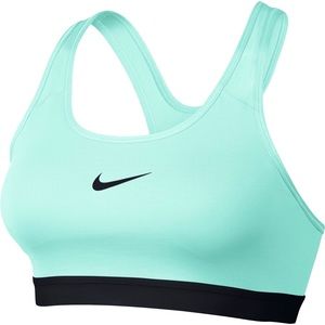 Turquoise Nike Pro Classic Sports Bra